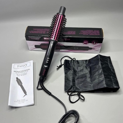 Mini thermal hot brush curling - hot,