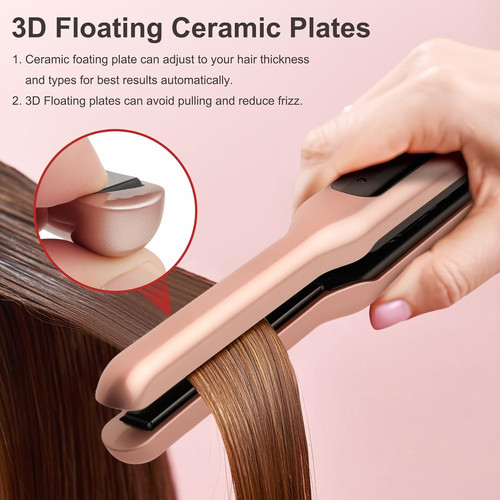Ceramic mini hair straightener - ceramic,